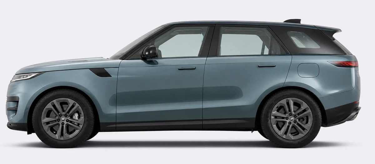 Range Rover Sport shown side-on facing left